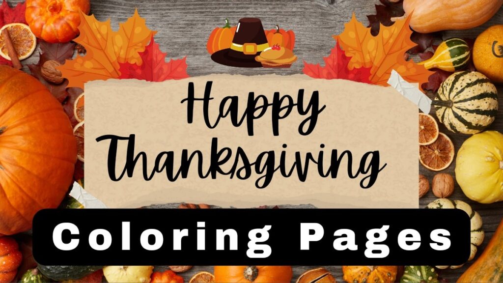 Thanksgiving Coloring Pages