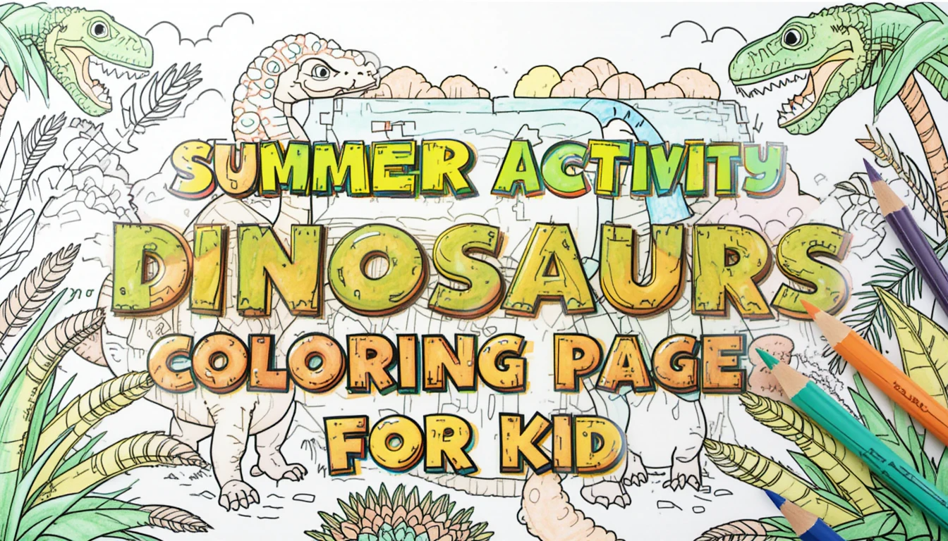 Dinosaurs Coloring Pages for Kids